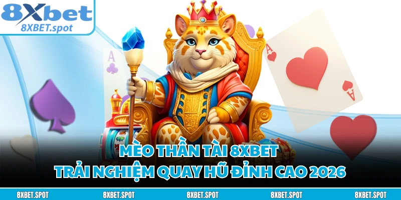 Mèo Thần Tài 8XBET - Trải Nghiệm Quay Hũ Đỉnh Cao 2026