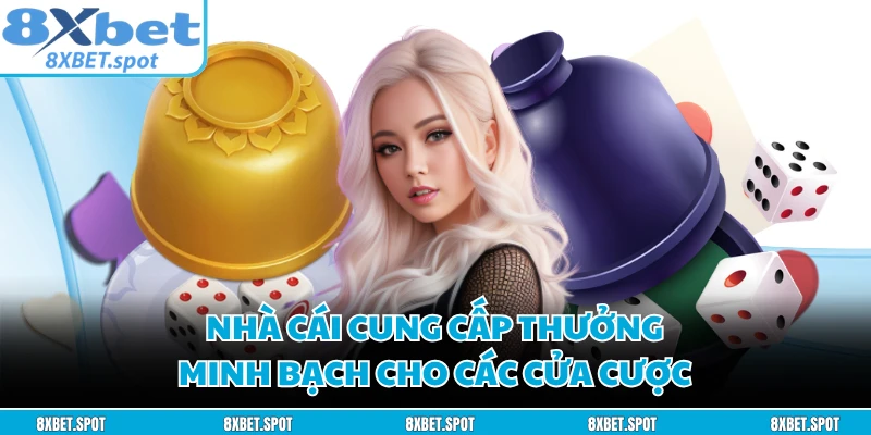 Nhà cái cung cấp thưởng minh bạch cho các cửa cược